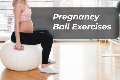 Pregnancy ball exercises