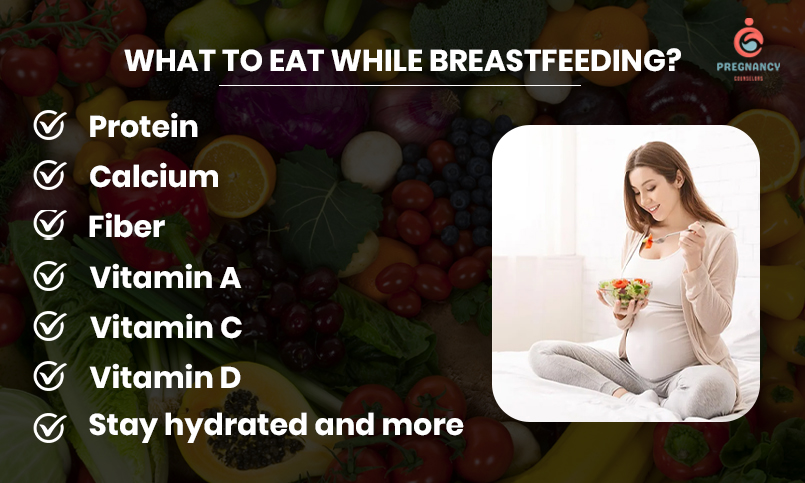 What to eat while breastfeeding